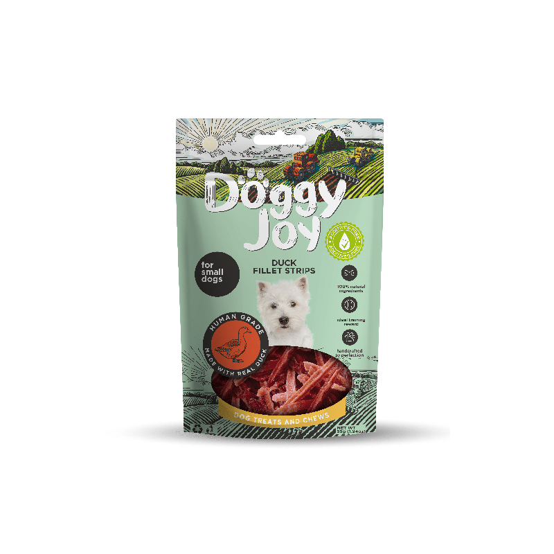 Doggy Joy duck filet strips 55g x10