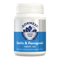 Dorwest Garlic & Fenugreek tabletter