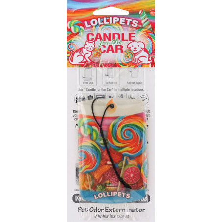 Lollipets car candle