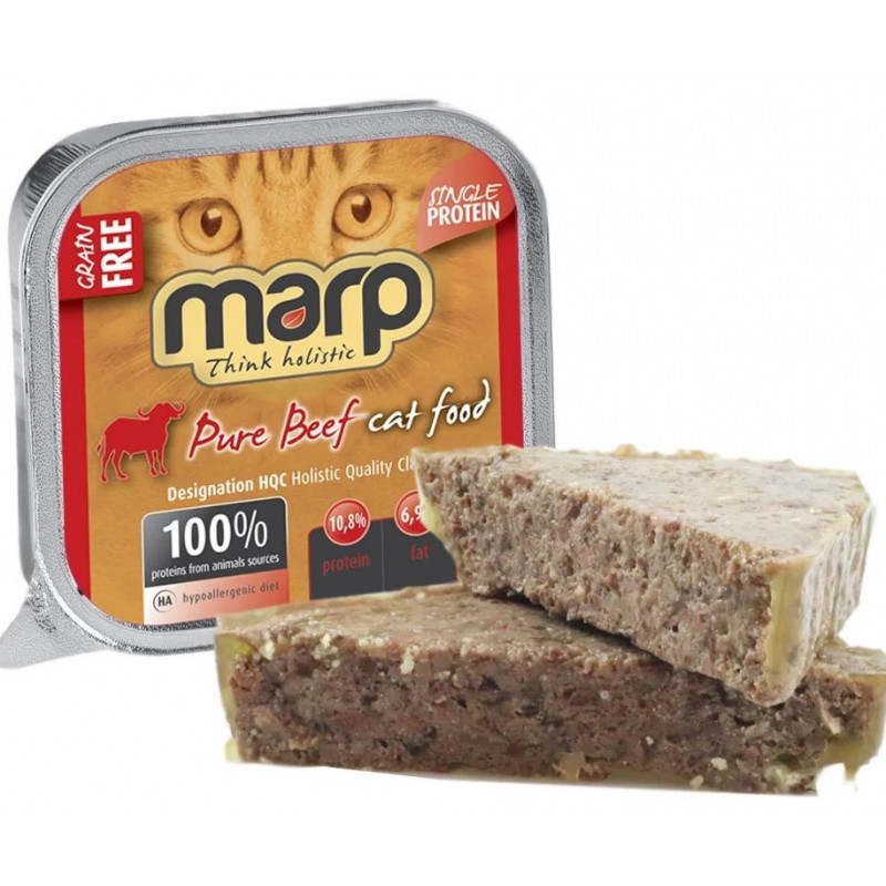 Marp pure beef til katt 100g