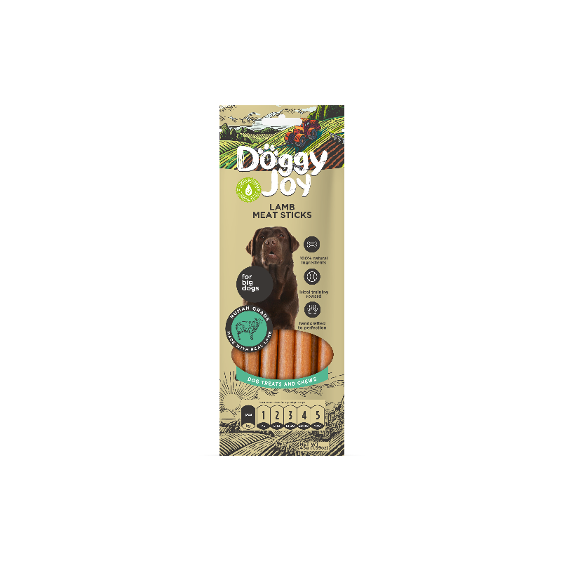 Doggy Joy Meat Sticks Lam 45g x10