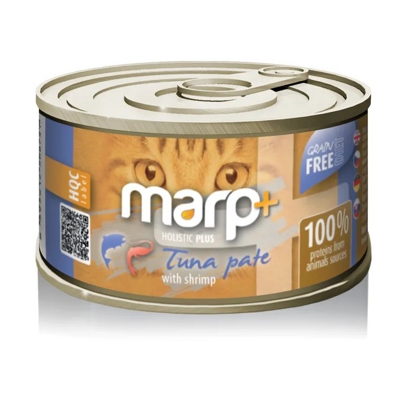 Marp plus tunfisk paté med reker 24x70g