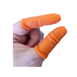 Latex fingertutter m/knotter 20pk L