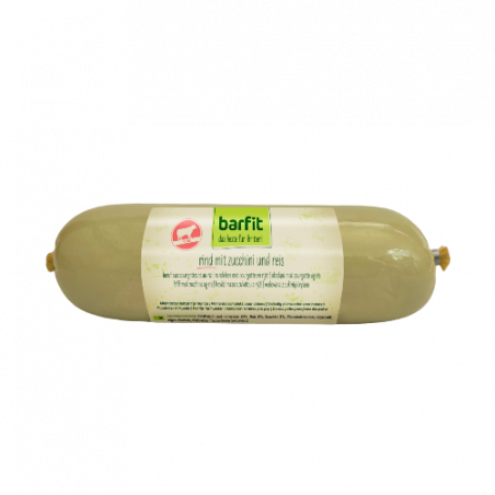 Barfit hundepølse storfe 400g