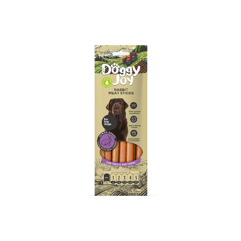 Doggy Joy Meat Sticks Kanin 45g x10