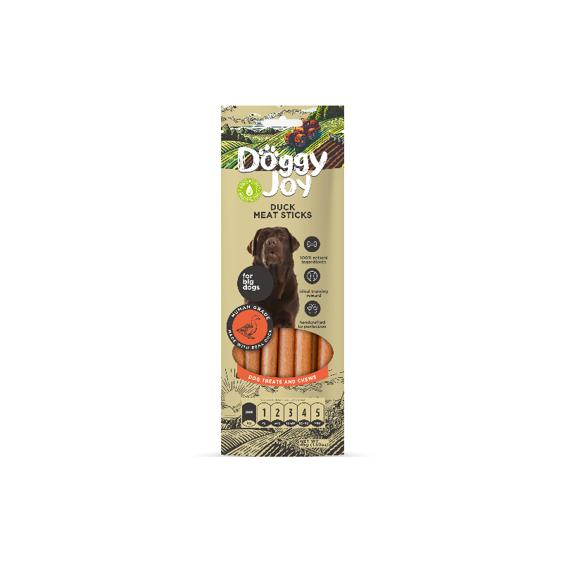 Doggy Joy Duck Meat sticks 10x 45g